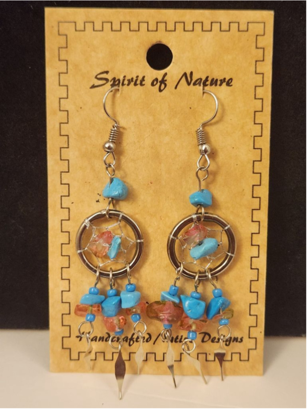 Dreamcatcher Bohemian Earrings Spirit Of Nature